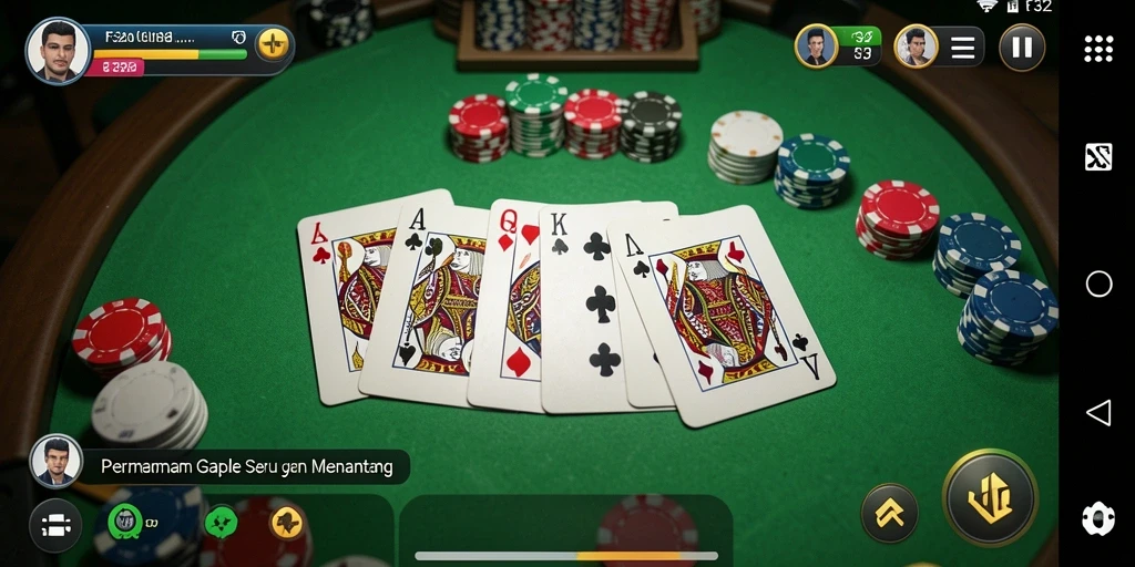 Menampilkan gameplay seru di F32 dengan teman-teman.
