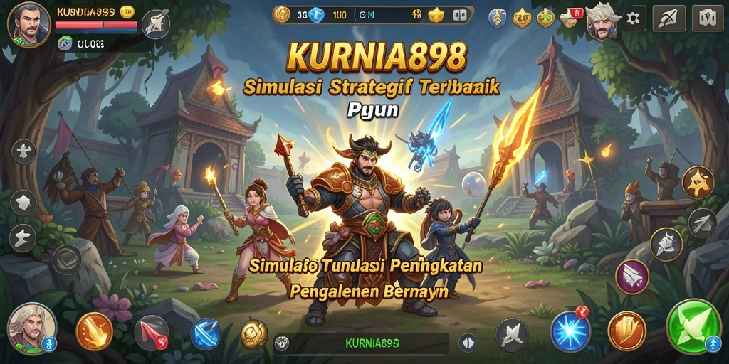 Tampilan gameplay KURNIA898 yang menakjubkan dan imersif.