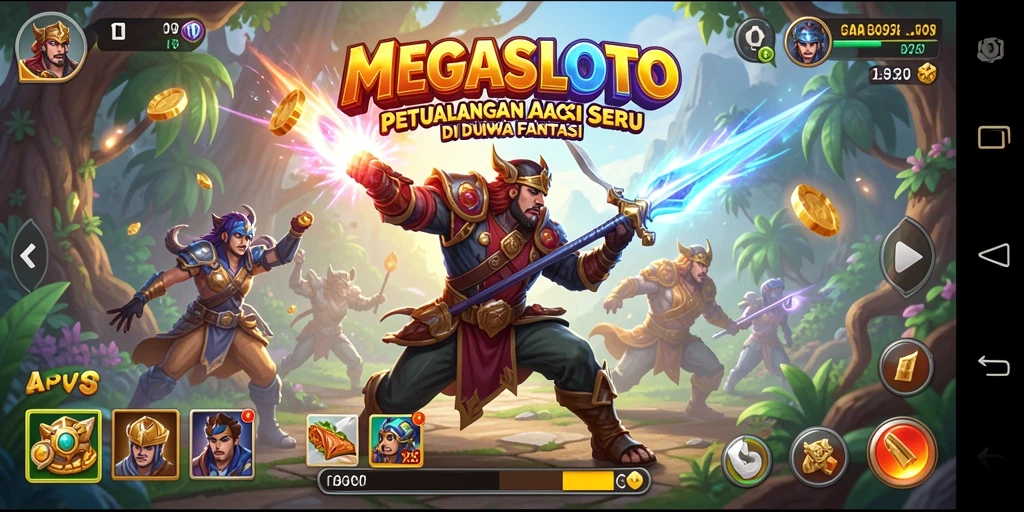 Gameplay seru di dunia magis MEGASLOTO