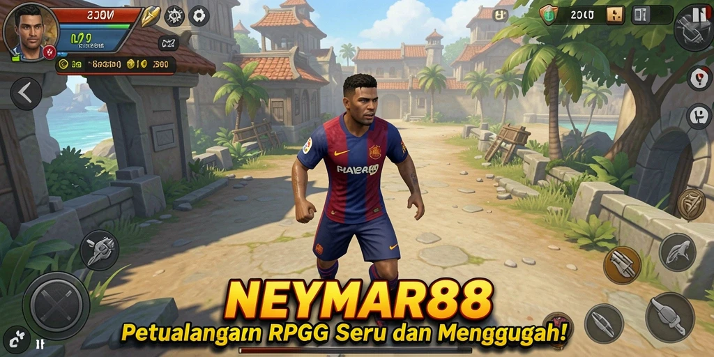 Tampilan gameplay RPG yang mendebarkan dan interaktif.