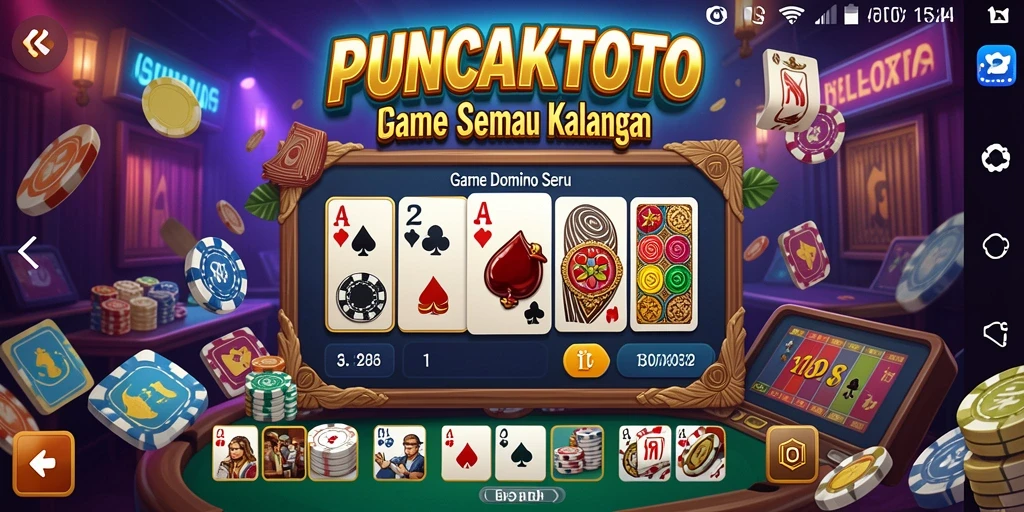 Tampilan menarik dari gameplay PUNCAKTOTO yang mengasyikkan.