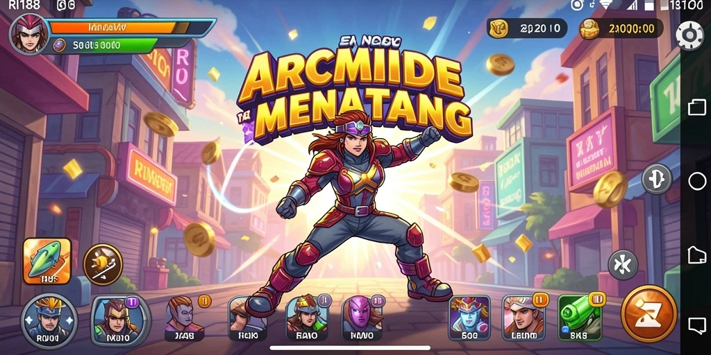 Tampilan gameplay seru dari RI188 yang penuh tantangan.